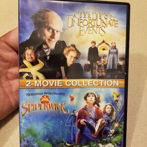 Lemony Snickets a series of unfortunate events & Spiderwick Chronicles 2 DVD set